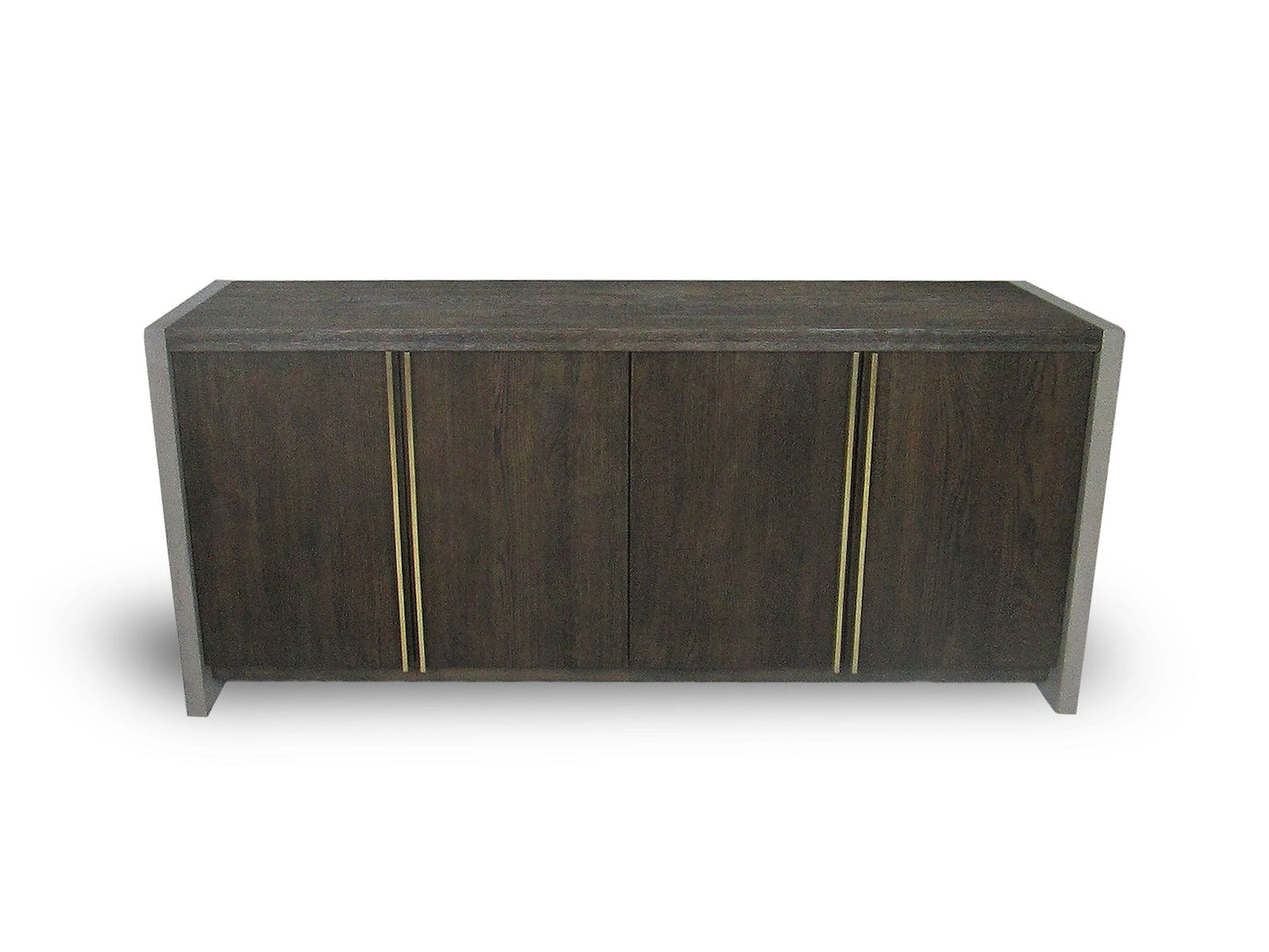 Modrest June - Modern Dark Grey & Walnut Buffet