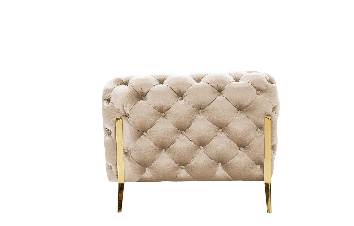 Divani Casa Sheila - Transitional Light Beige Fabric Chair