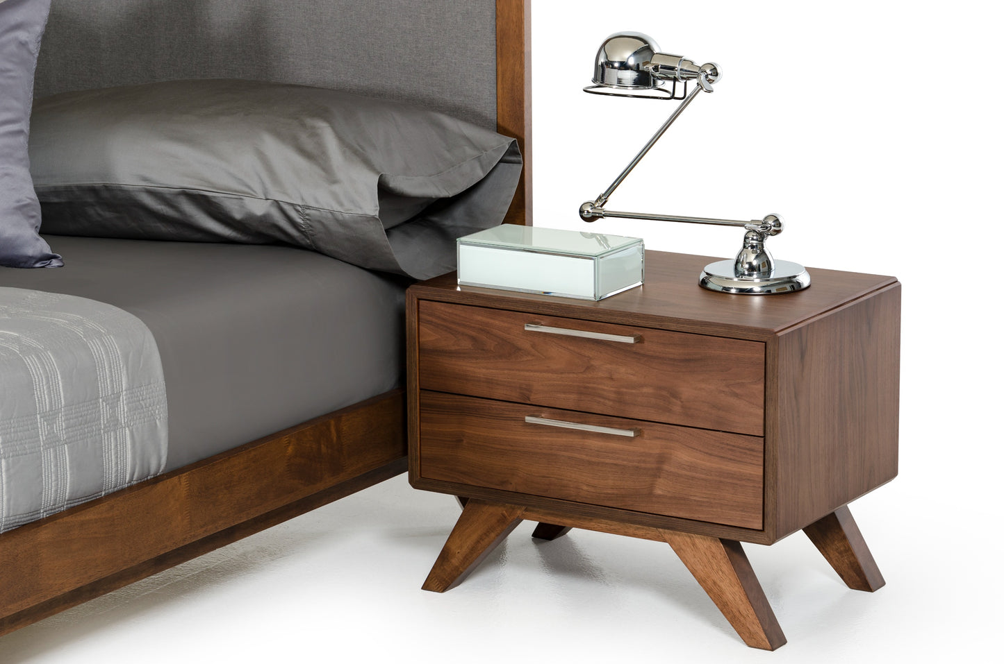 Nova Domus Soria Mid-Century Walnut Nightstand