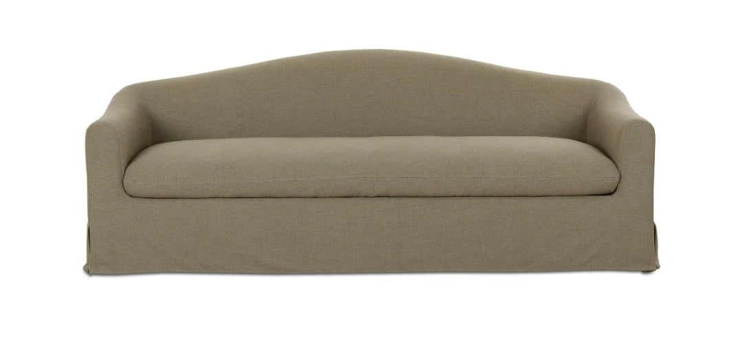Milana Slipcover Bench Sofa