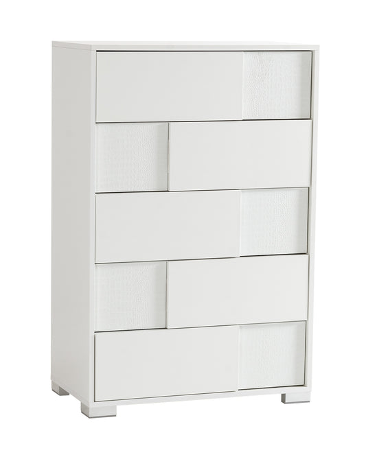 Modrest Monza Italian Modern White Chest