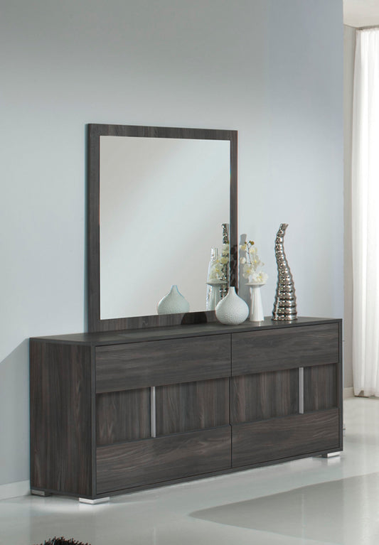 Moderst Luca Italian Modern Grey Mirror