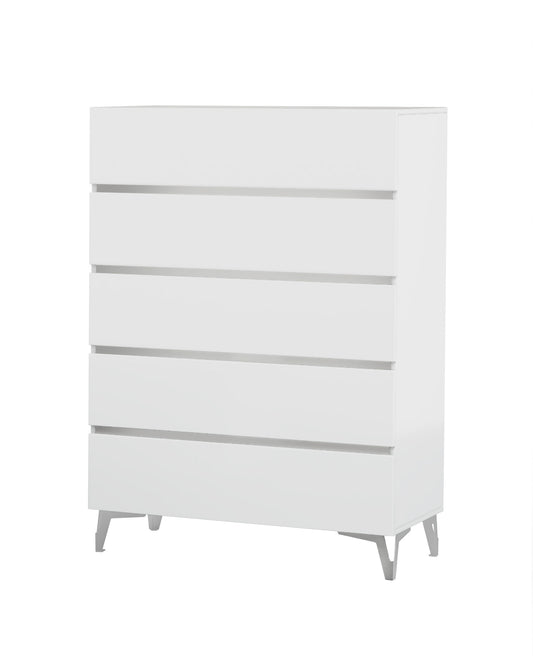Nova Domus Angela - Italian Modern White Chest