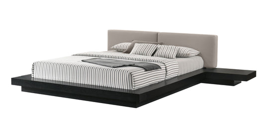 Modrest Tokyo - Contemporary Black and Grey Platform Bed