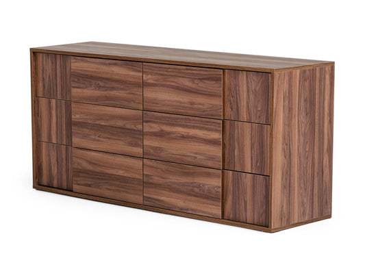 Nova Domus Asus - Italian Modern Walnut Dresser