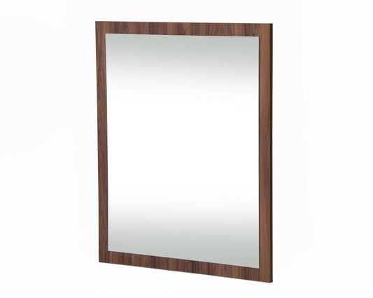 Nova Domus Asus - Italian Modern Walnut Mirror