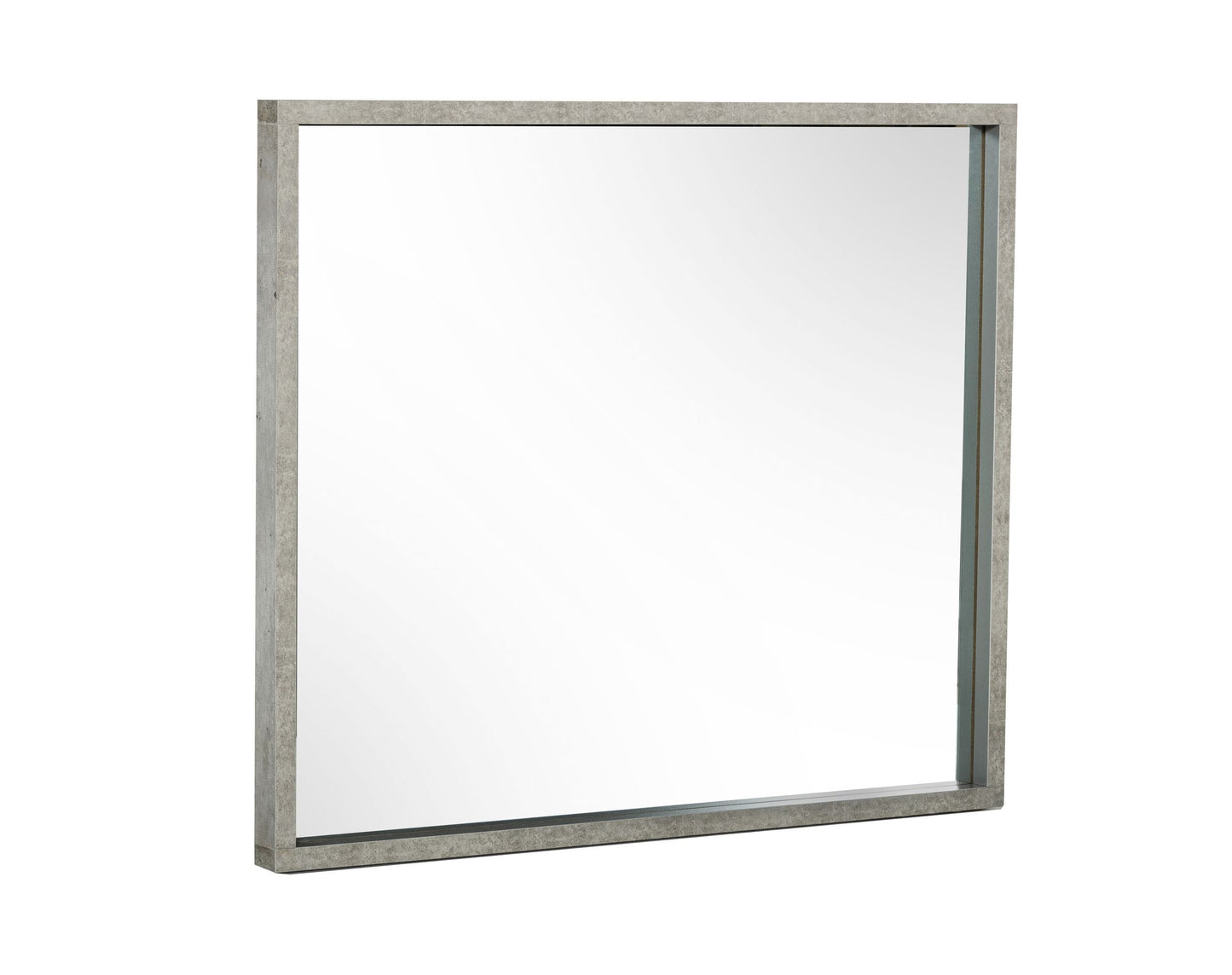 Nova Domus Boston - Modern Faux Concrete Mirror