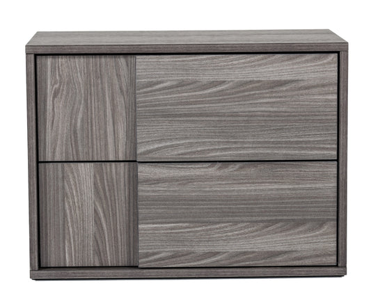 Nova Domus Asus - Italian Modern Elm Grey Bedroom Set