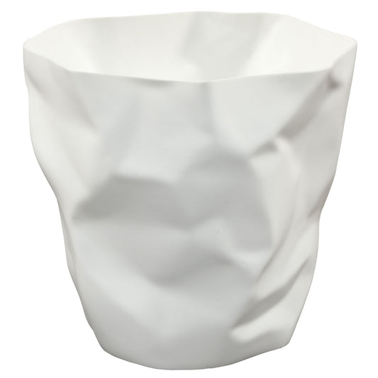 Lava Trash Bin by Modway in White