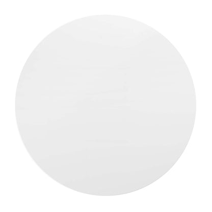 Lippa 48" Round Wood Top Dining Table by Modway in White