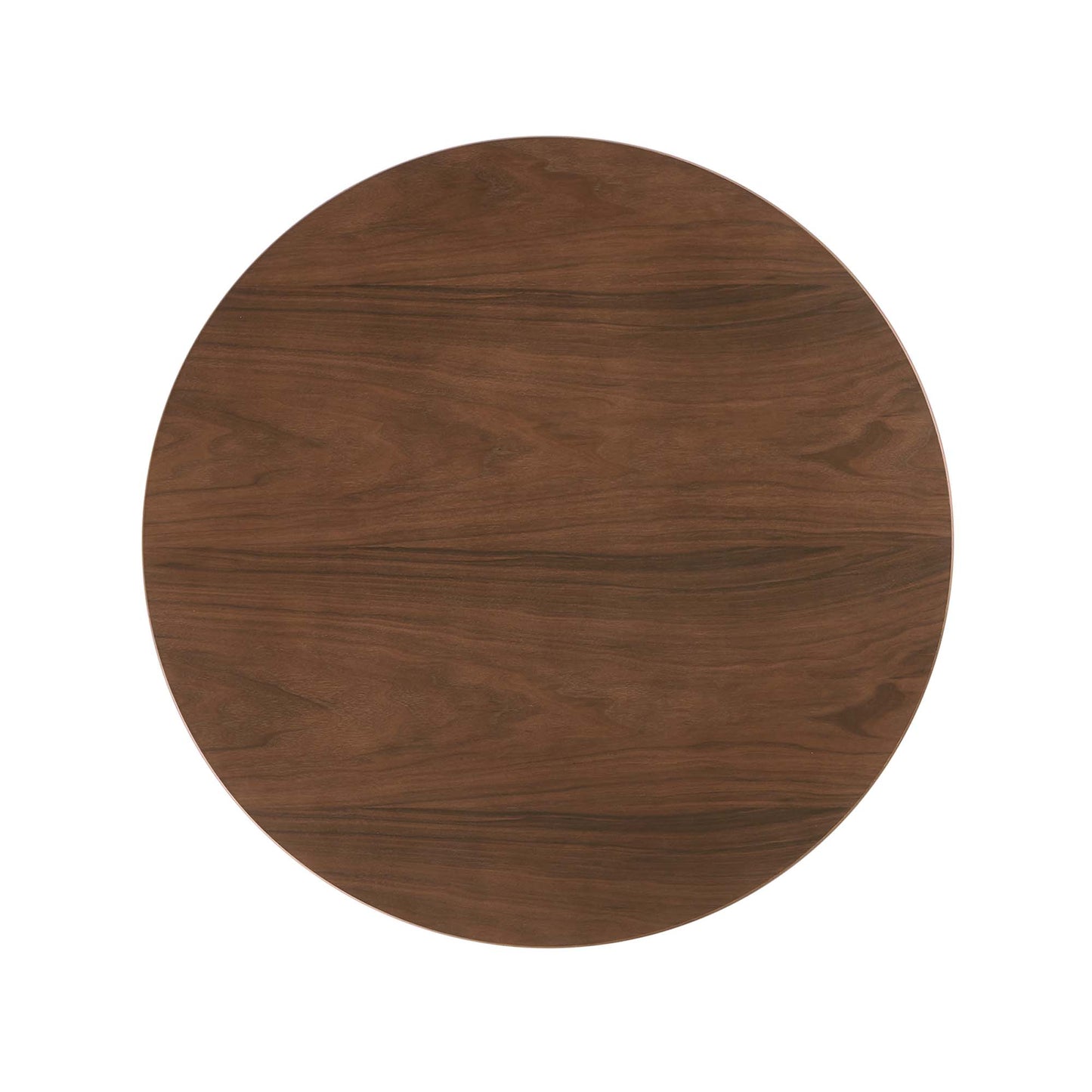 Lippa 36" Round Walnut Dining Table by Modway in Walnut