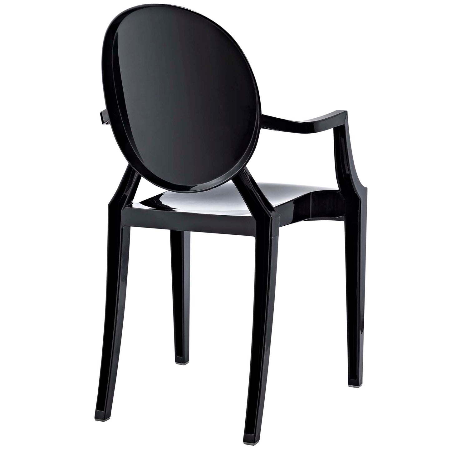Casper Dining Armchair by Modway in Black