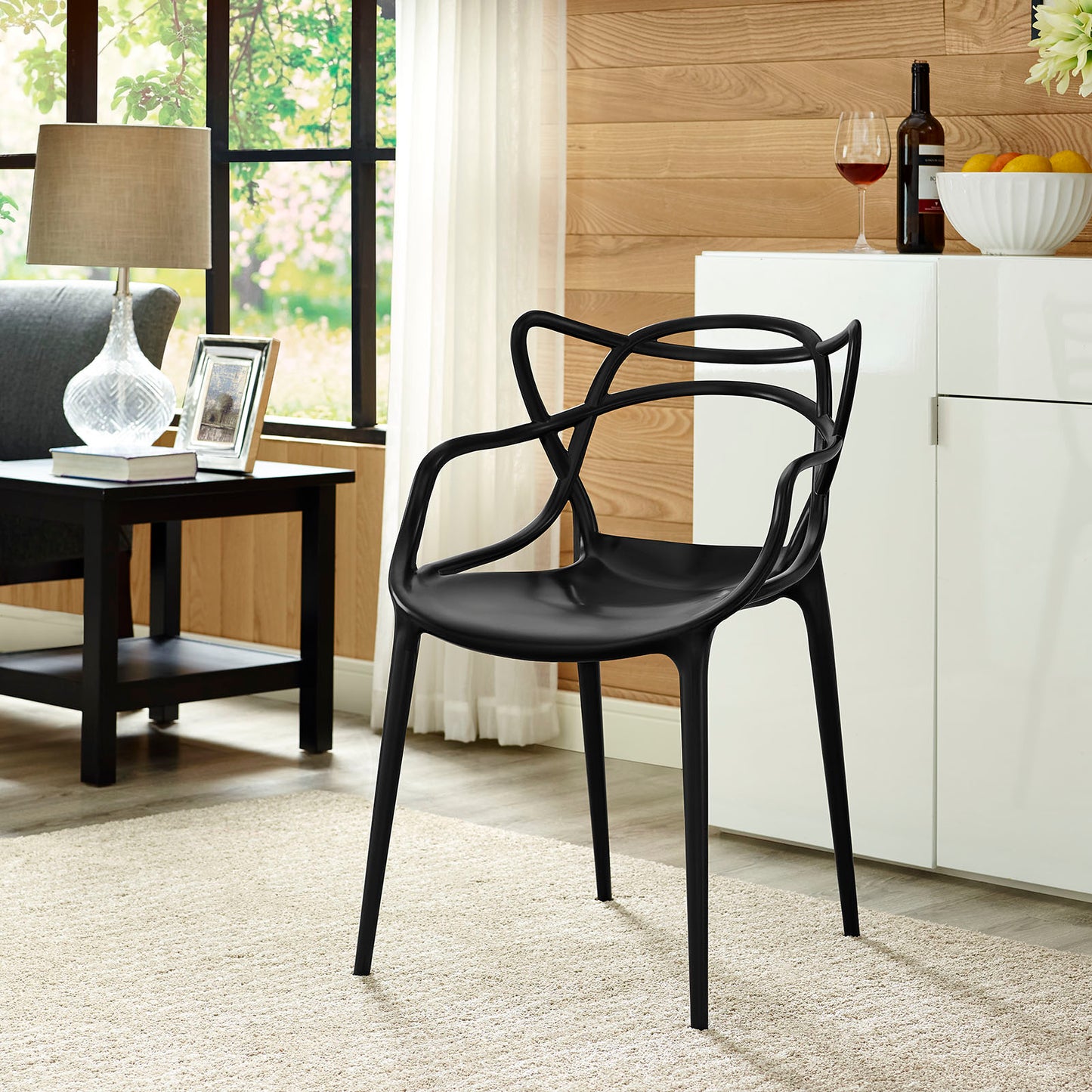 Entangled Dining Armchair by Modway in Black