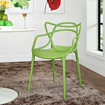 Entangled Dining Armchair by Modway in Green