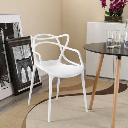 Entangled Dining Armchair by Modway in White