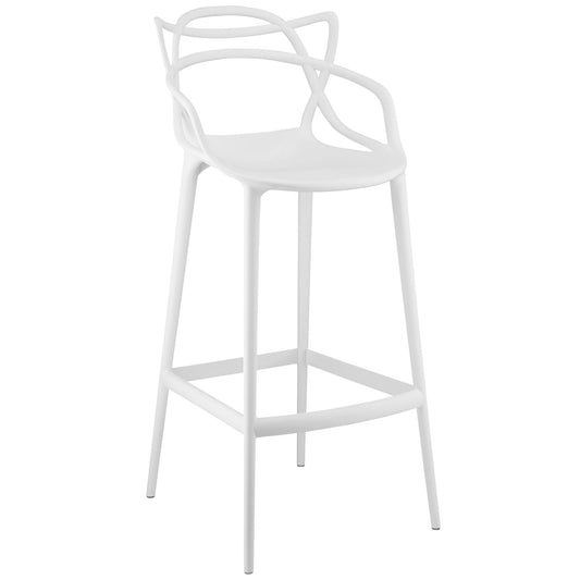 Entangled Bar Stool by Modway in White