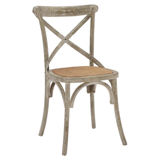 Gear Dining Side Chair by Modway in Gray