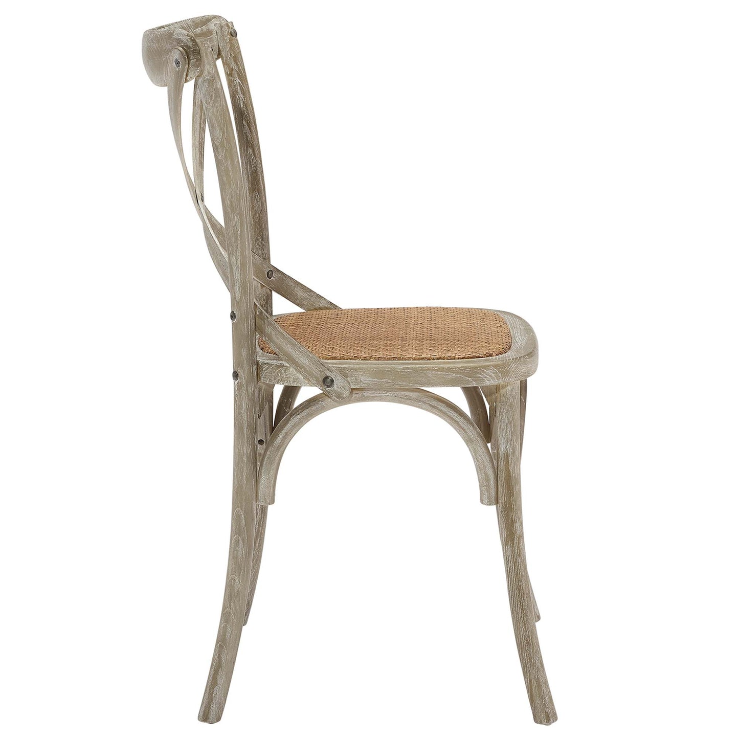 Gear Dining Side Chair by Modway in Gray