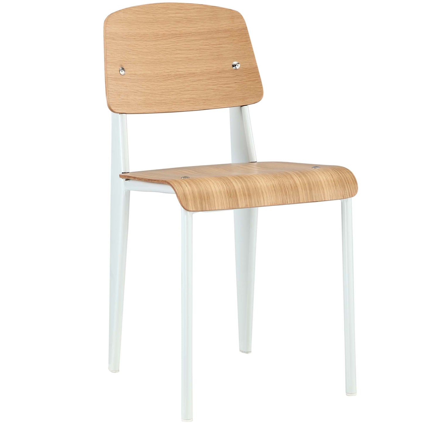 Cabin Dining Side Chair by Modway in Natural White