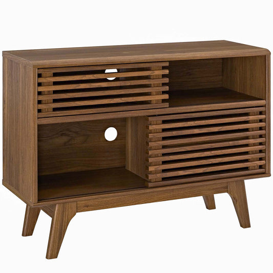 Render Display Stand by Modway in Walnut