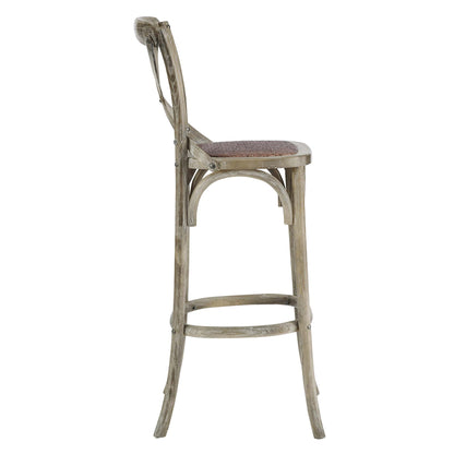 Gear Bar Stool  in Gray