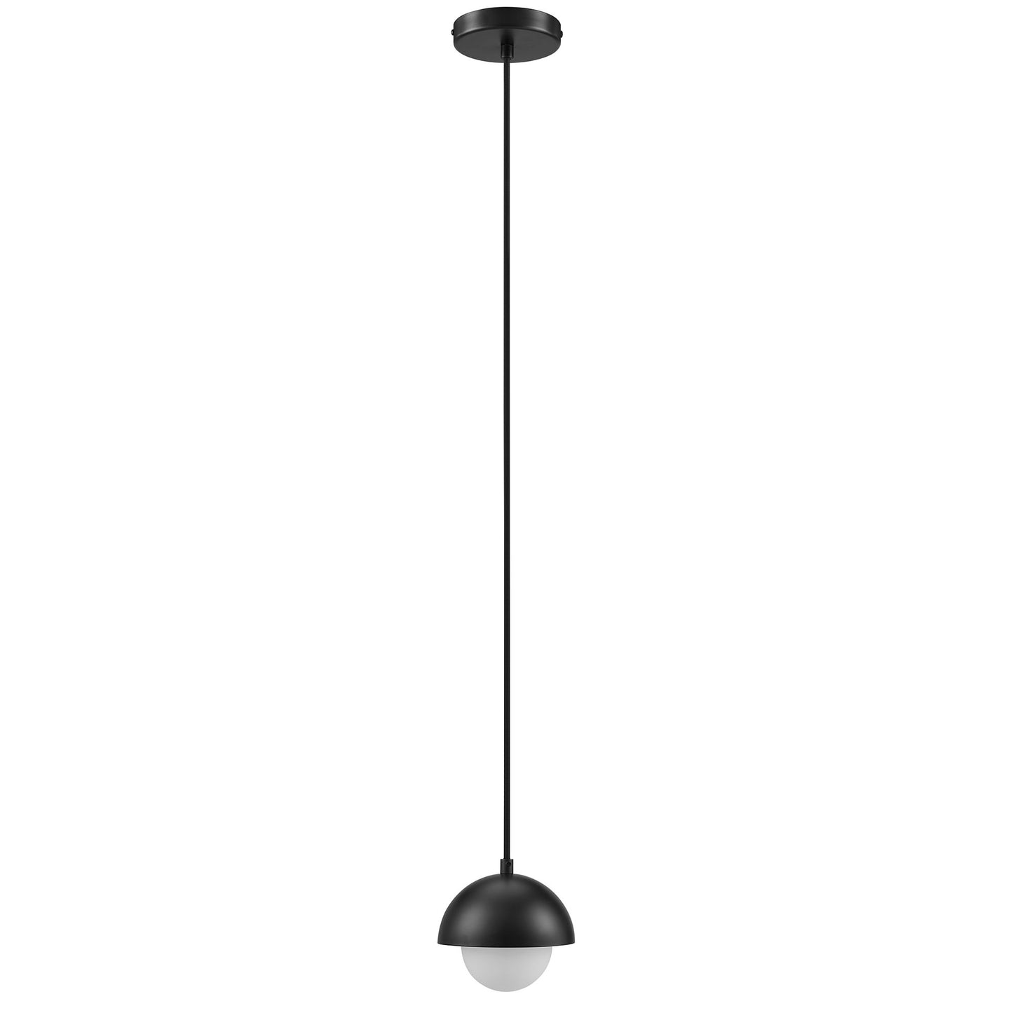 Eclipse Globe Pendant Light  in Black