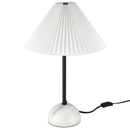 Illusion Marble Dome Table Lamp  in Black