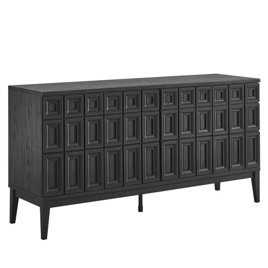 Samos 62" Sideboard  in Black