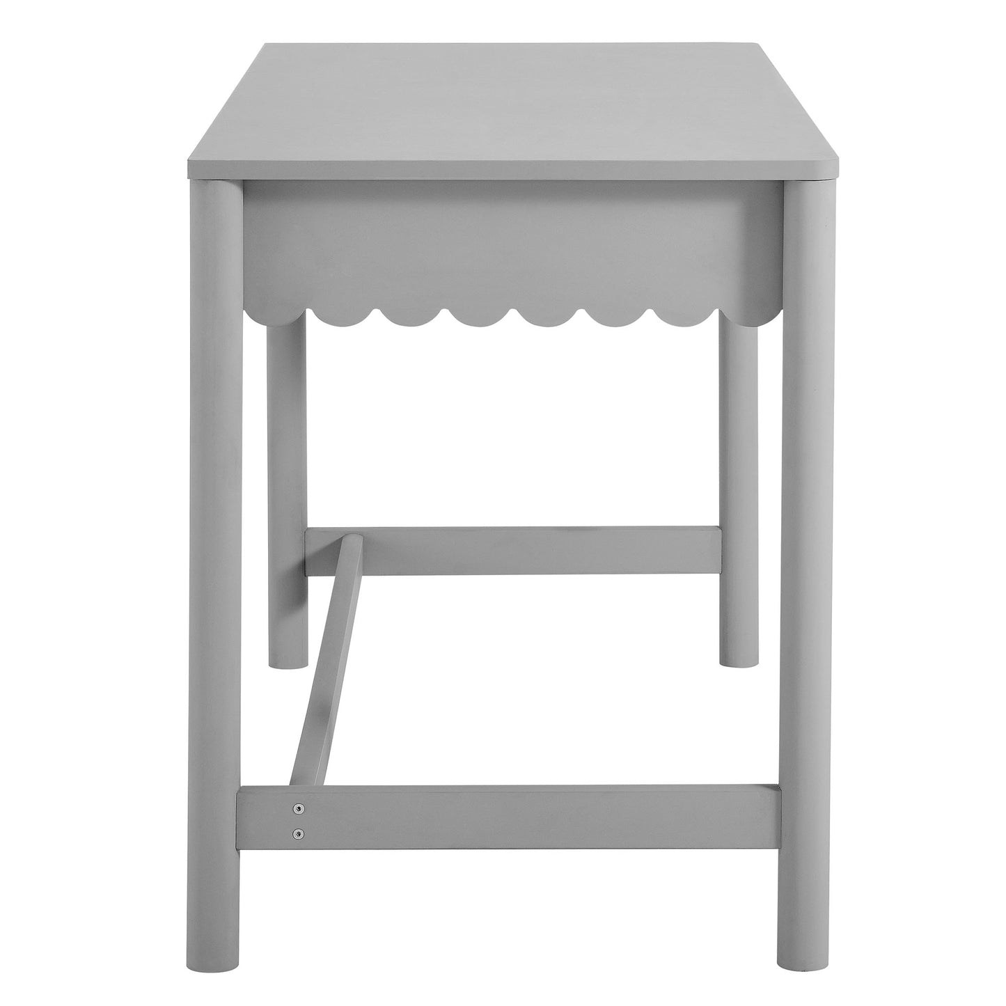 Lucine Drawer Scallop Desk