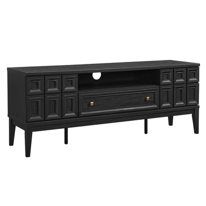 Samos 59" TV Stand  in Black
