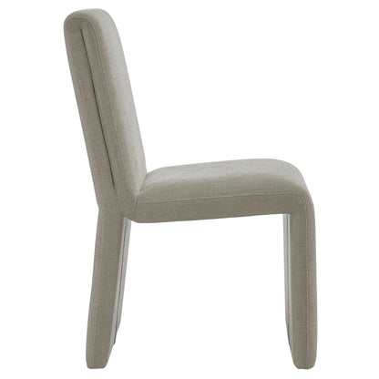 Emory Fabric Upholstered Dining Side Chair  in Linen