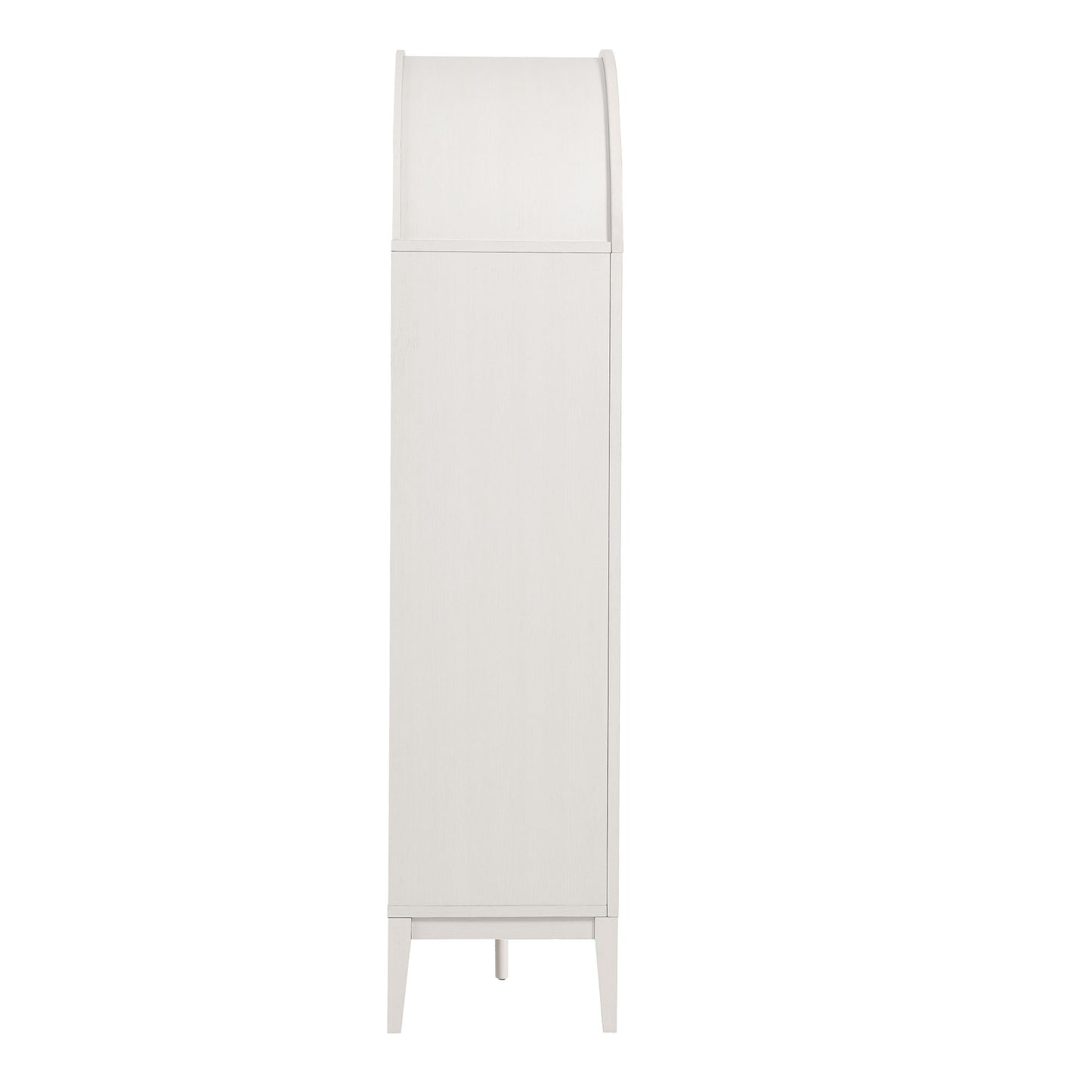 Nolan Arched Bar Cabinet  in Ivory