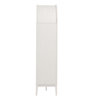 Nolan Arched Bar Cabinet  in Ivory
