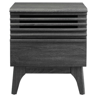 Render Nightstand  in Charcoal