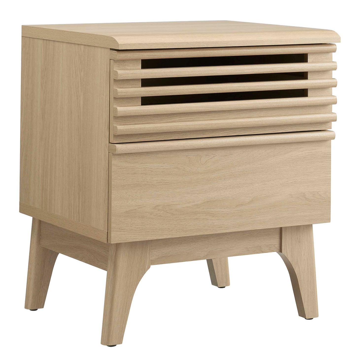 Render Nightstand  in Oak