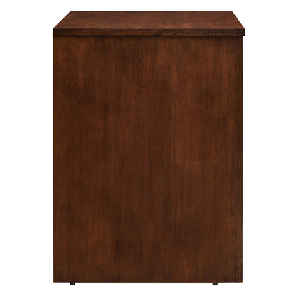 Appia Arched Door Nightstand  in Walnut