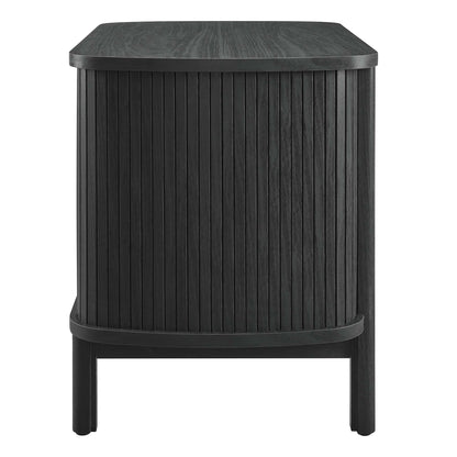 Cadence Open Nightstand  in Black