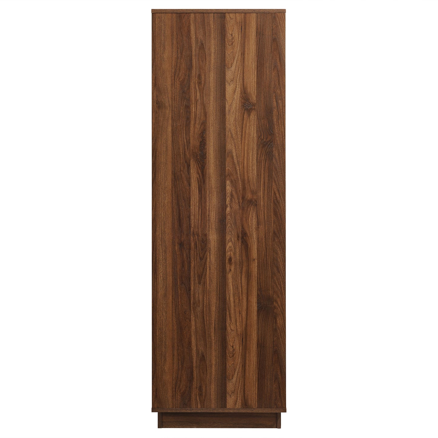 Bulwark 3-Door Wardrobe Closet  in Walnut