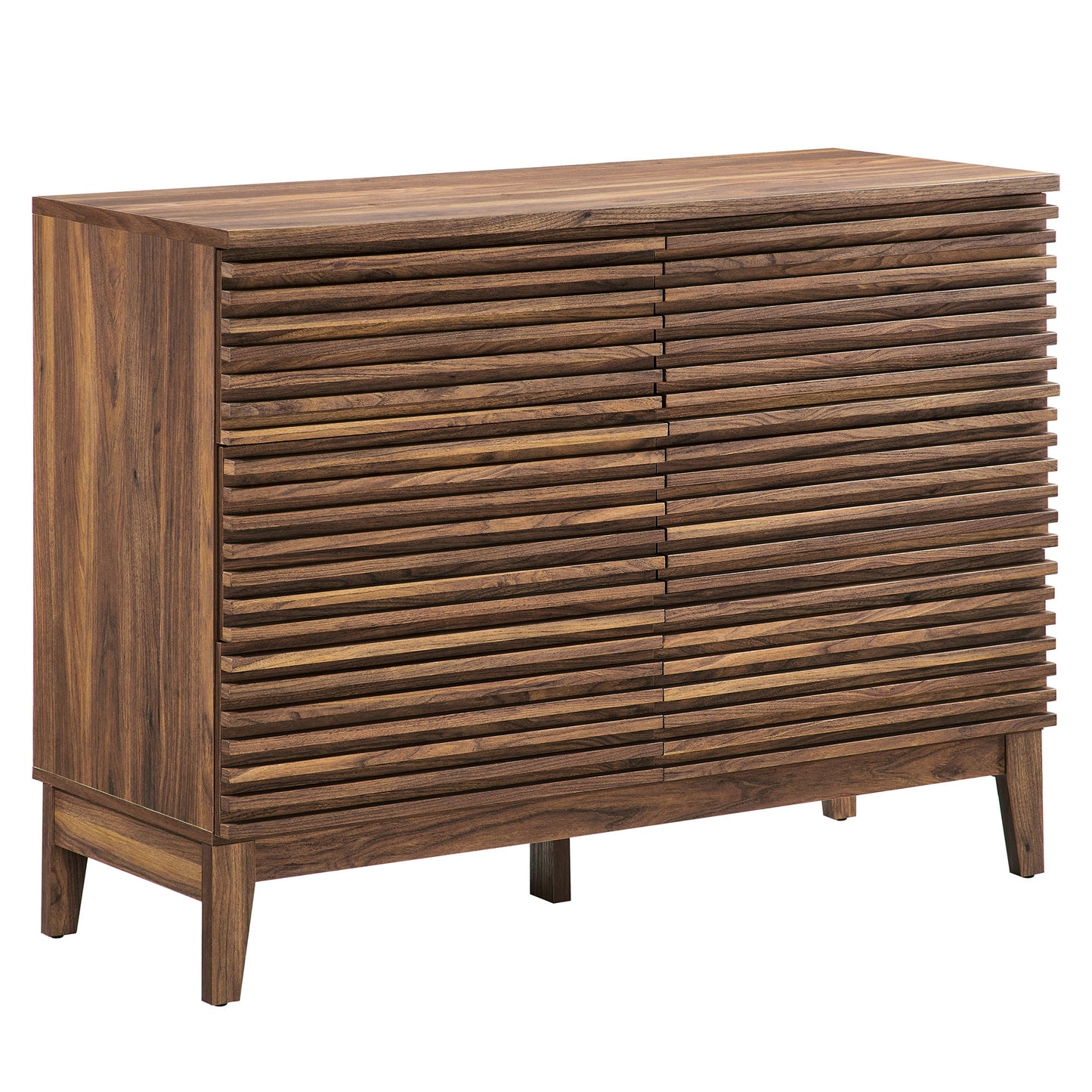 Render 47” 6-Drawer Dresser  in Walnut
