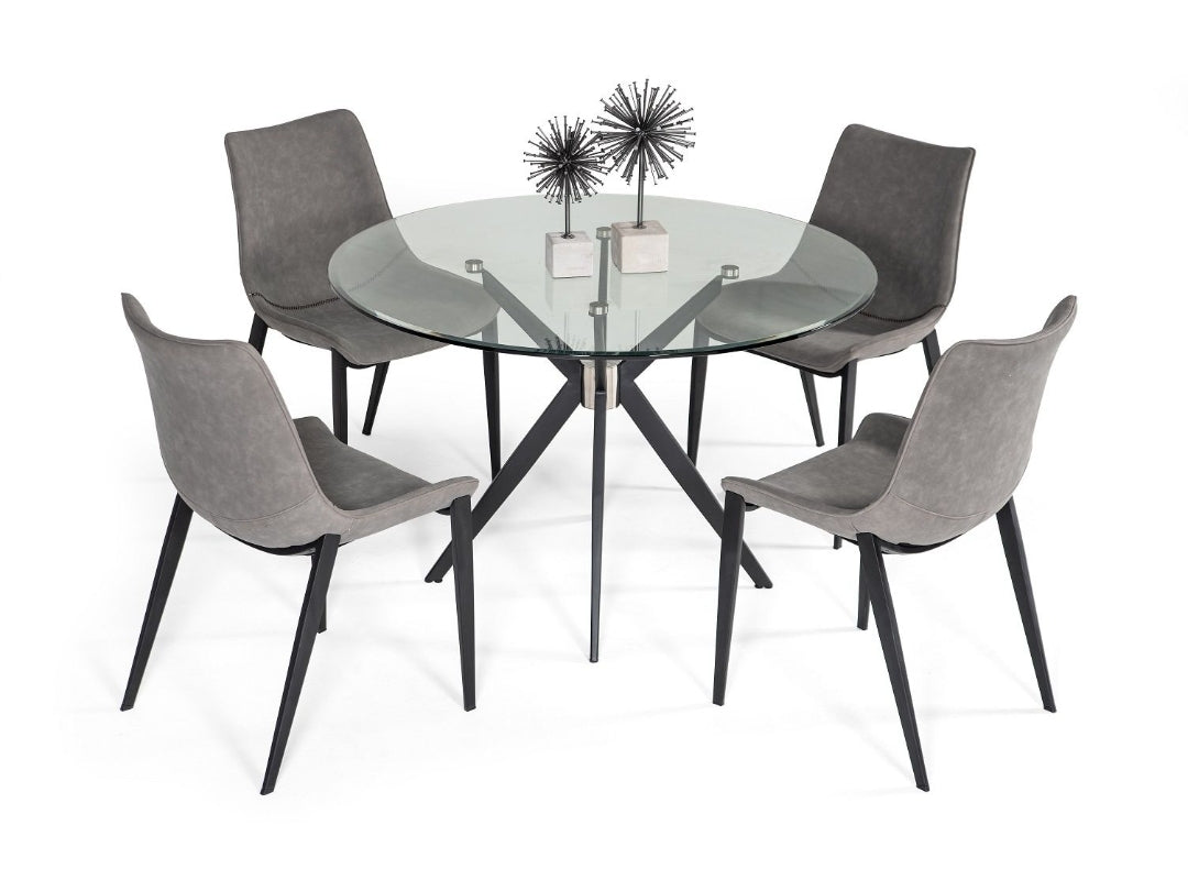 Modrest Dallas - Modern Black Dining Table