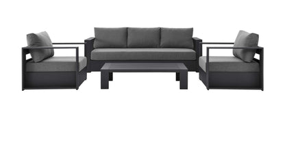 LaMod Outdoor aluminum patio Collection Set w/ cushions