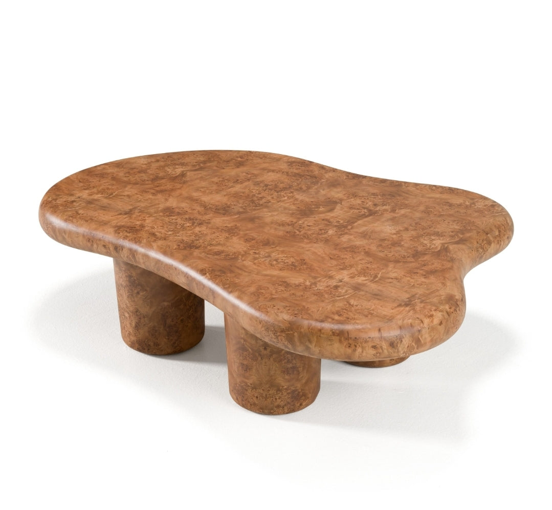 Modrest Weskan - Modern Faux Burl Coffee Table