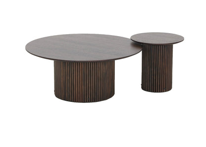 Lusk Modern Mid Century Coffee & End Table Set