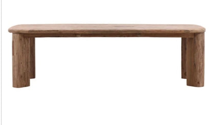 Reclaimed Teak Wood Outdoor Dining Table