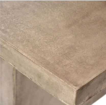 79" Santino Outdoor Solid Concrete Dining Table