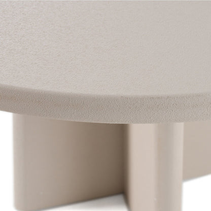 Miami 47" Faux Cement Round Dining Table