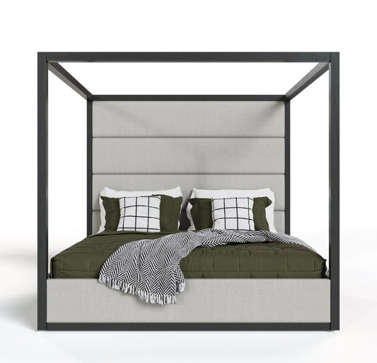 Calamigos Canopy King Upholstered Bed