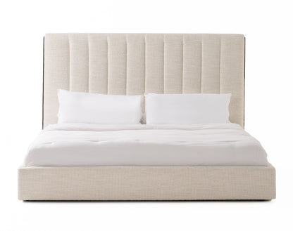 Valencia Channel Tufted Eastern king platform bed