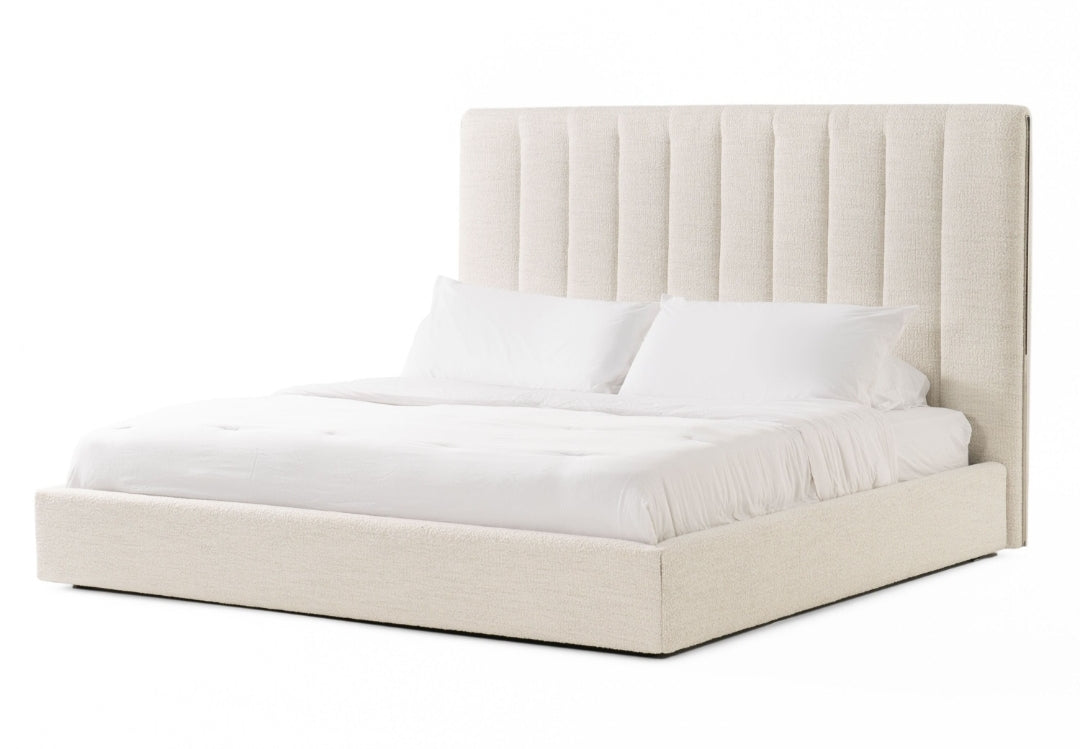 Valencia Channel Tufted Eastern king platform bed