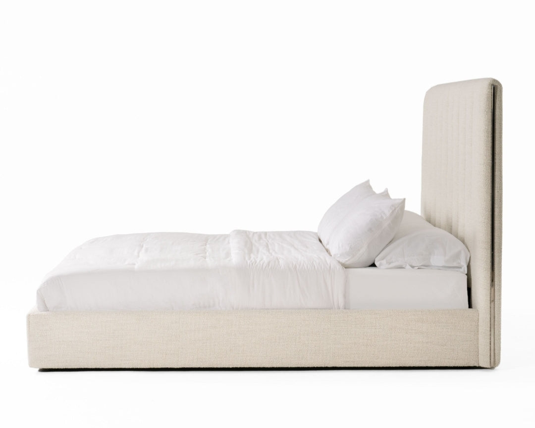 Valencia Channel Tufted Eastern king platform bed